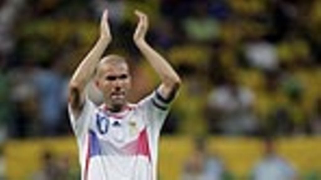 Zinedine Zidane, Ranska, Brasilia-pelissä, Photo: Mike Hewitt/Getty Images Sport