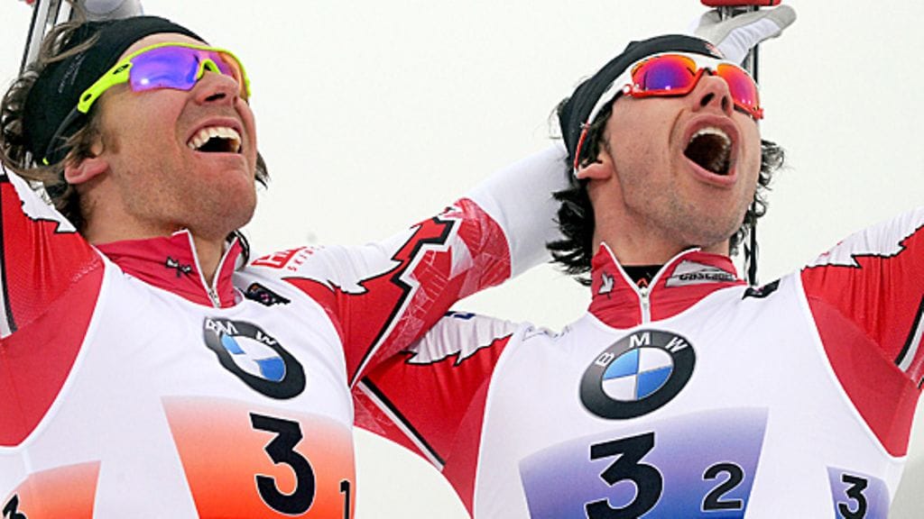 Devon Kershaw ja Alex Harvey juhlivat MM-kultaa