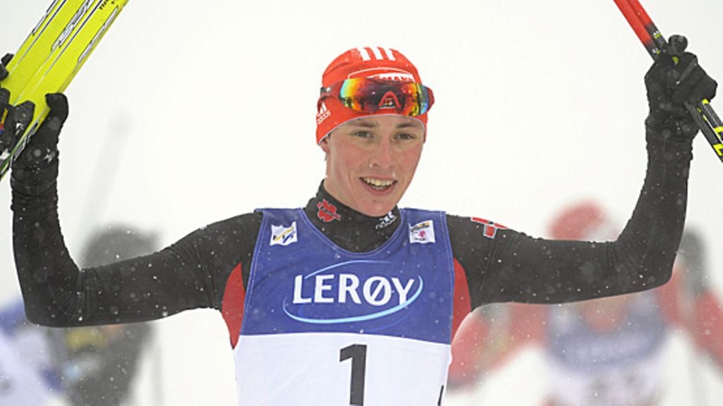 Eric Frenzel juhlii MM-kultaa Oslossa