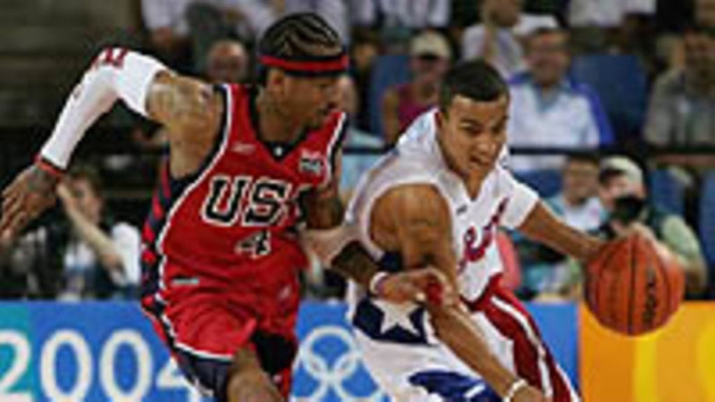 Allen Iverson ja Roberto Hatton, kuva: Andy Lyons/Getty Images