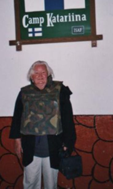 Luotiliivit kuuluivat varustukseen Afganistanissa.