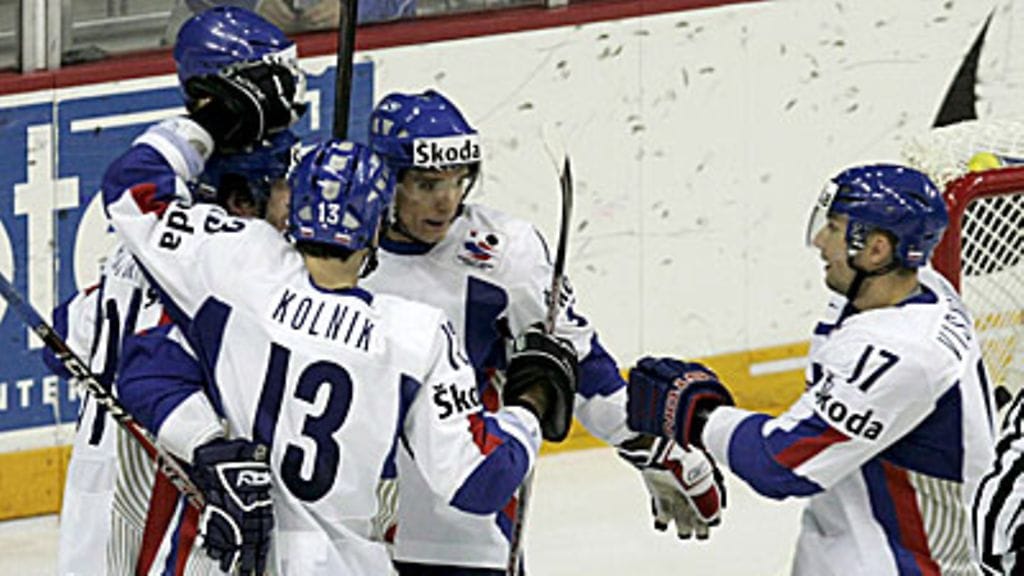 Slovakia juhlii maalia, kuva: EPA/VALDA KALNINA