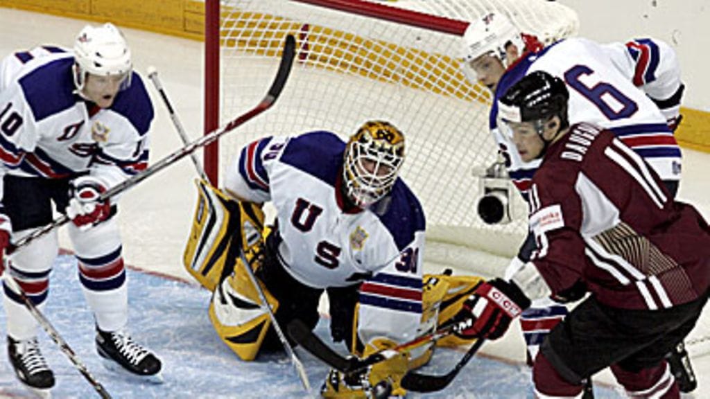 Tim Thomas, kuva: EPA/VALDA KALNINA