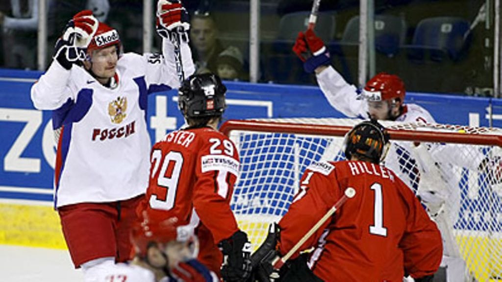 Venäjä ja Sveitsi, kuva: EPA/CLEMENT ALLARD