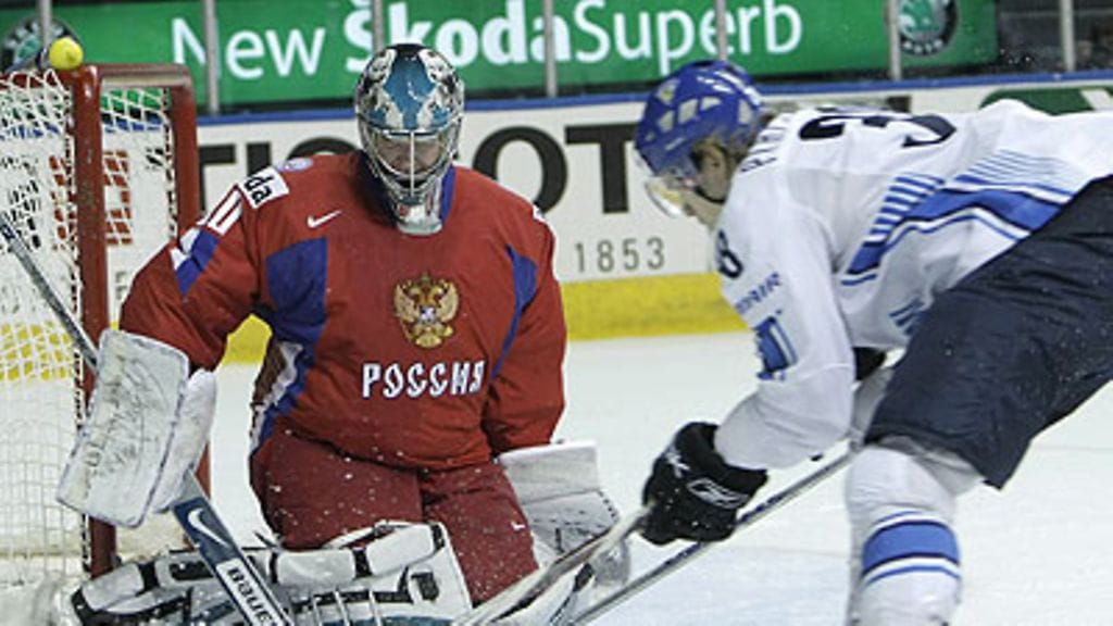 Jevgeni Nabokov ja Antti Pihlström, kuva: EPA/Lyle Stafford