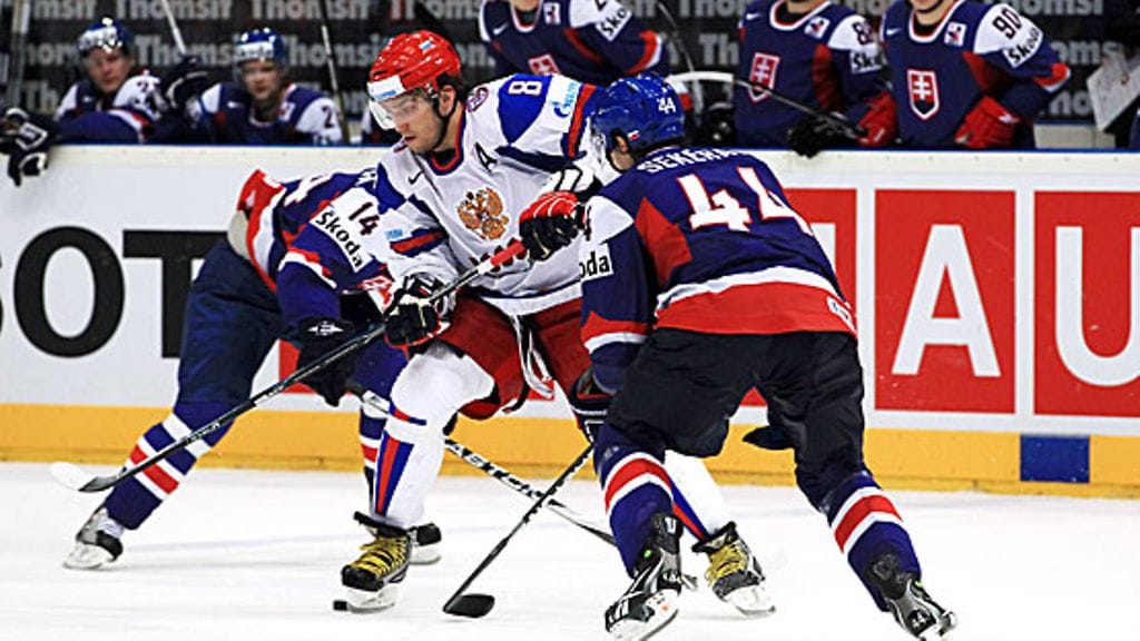 Andrej Sekera, Alexander Ovetshkin, kuva:Getty/Martin Rose