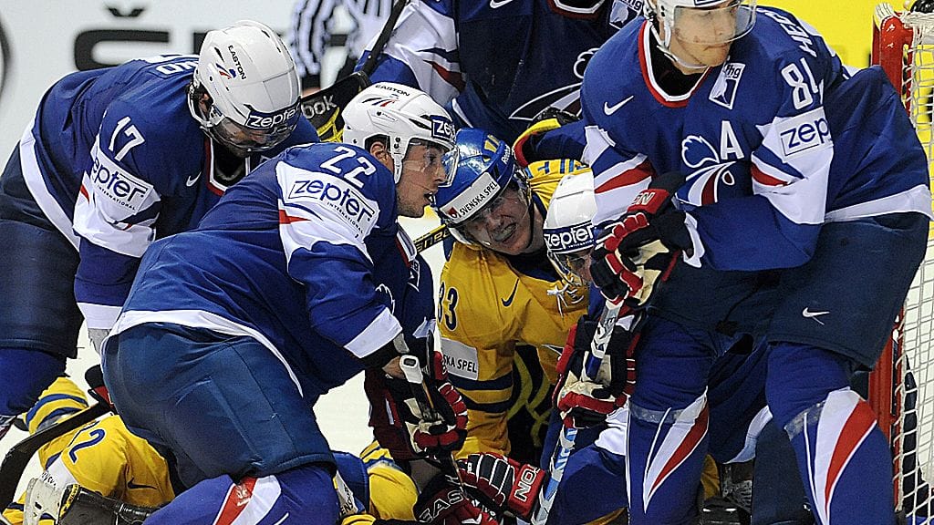 Ruotsi-Ranska-ottelussa oli ryminää