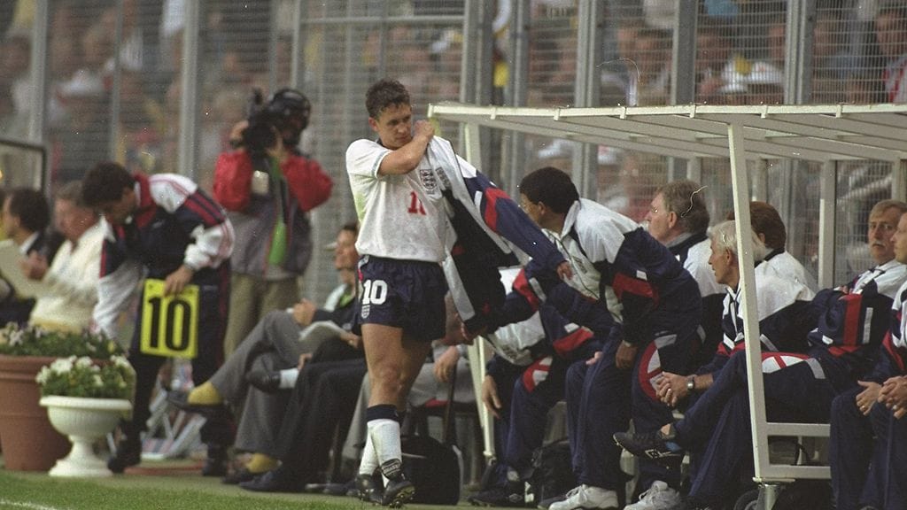 1992 Ruotsi: Gary Lineker otettiin vaihtoon ottelussa Ruotsia vastaan.