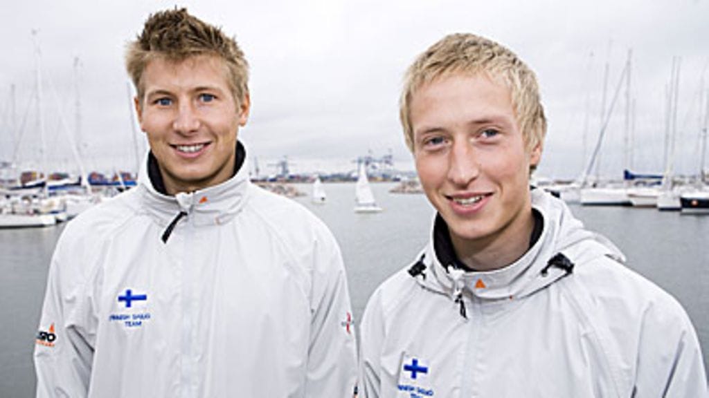 Heikki Elomaa (vas.) ja Niklas Lindgren, kuva: Lehtikuva