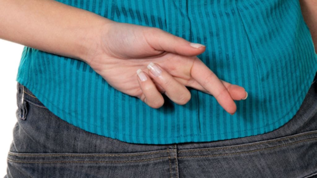 Valehtelijalla on monta merkkiä.