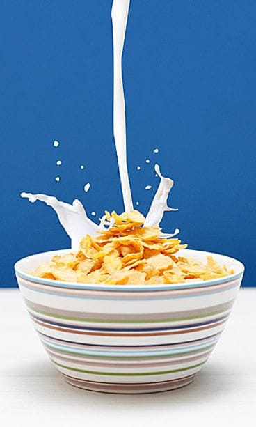 Maissihiutaleiden paketissa on enemmän ravintoaineita.