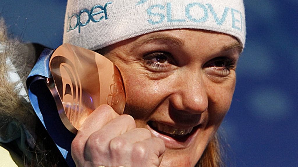 Petra Majdic, kuva: EPA/ANTONIO BAT