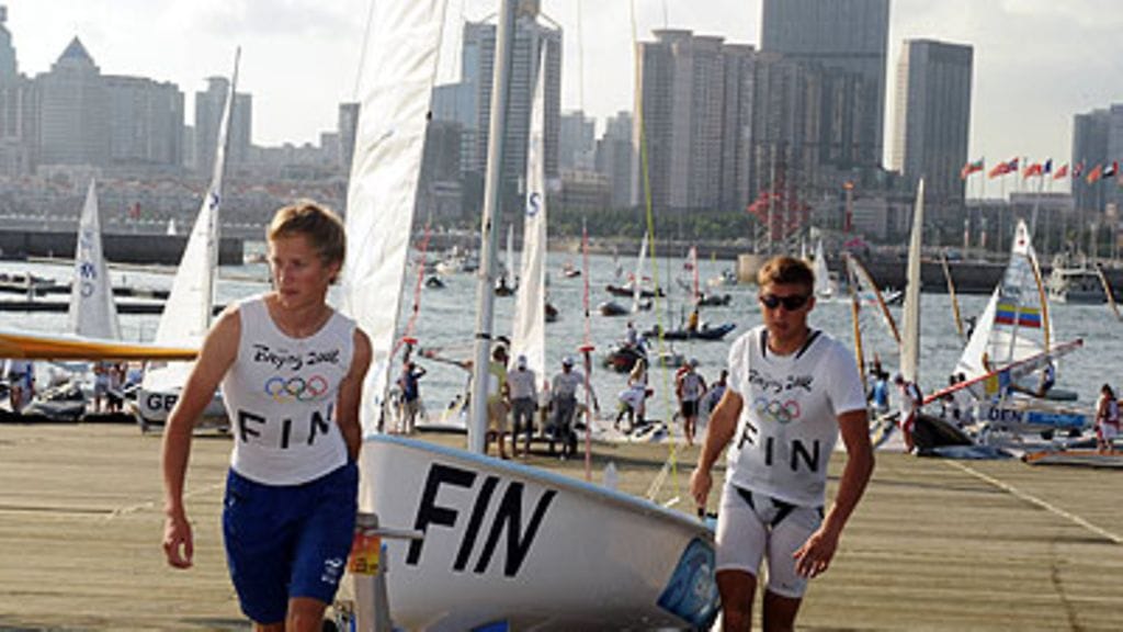 Niklas Lindgren ja Heikki Elomaa. Kuva: Jussi Nukari/LEHTIKUVA.