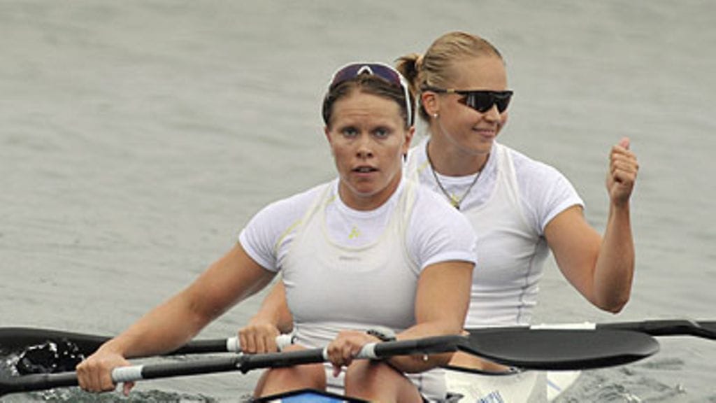 Anne Rikala ja Jenni Mikkonen. Kuva: Markku Ulander/LEHTIKUVA.