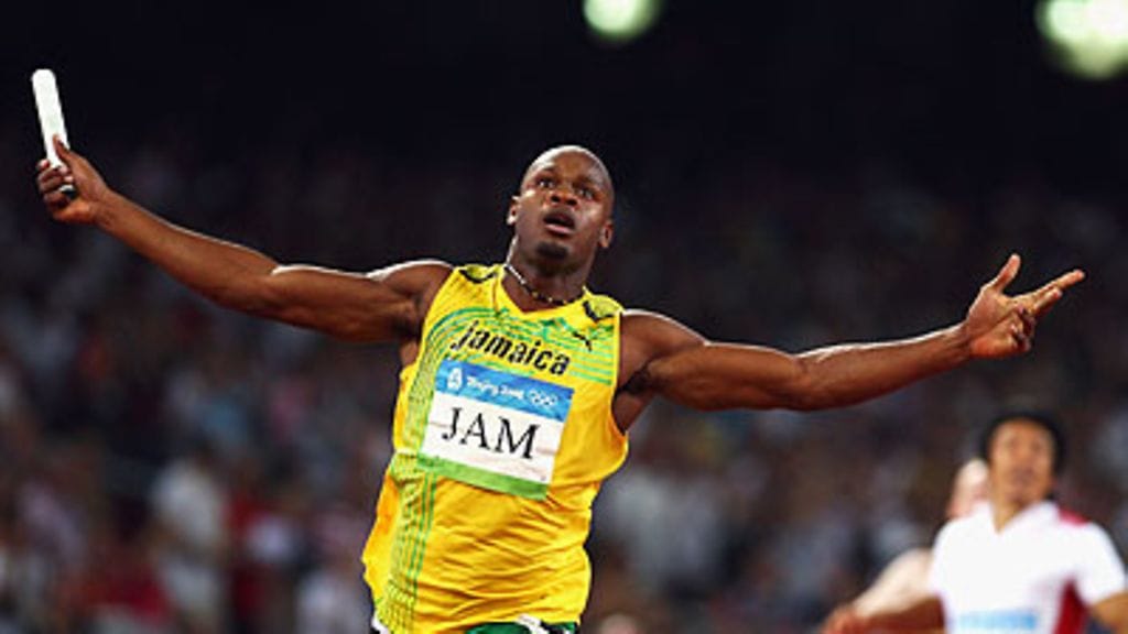 Asafa Powell. Kuva: Shaun Potterill/GETTY.