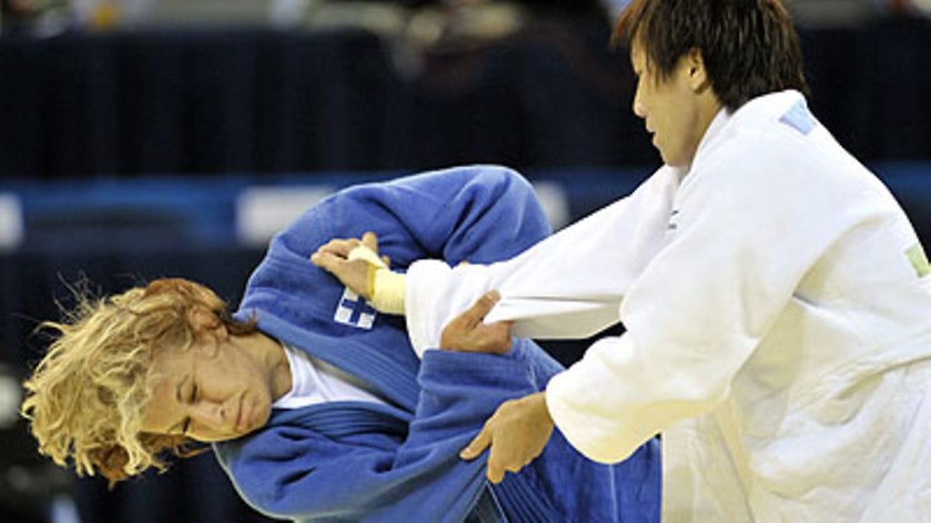 Johanna Ylinen ja Chin-Fang Wang, kuva: Lehtikuva/Markku Ulander