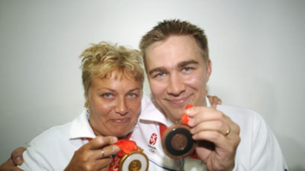 Satu Mäkelä-Nummela ja Henri Häkkinen, kuva: Lehtikuva/Martti Kainulainen