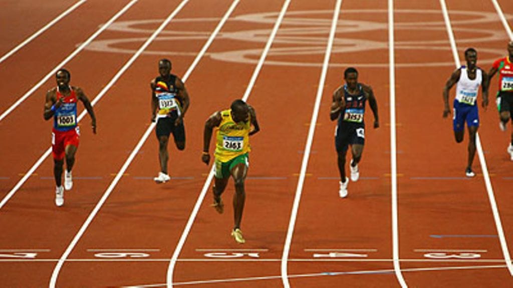 Usain Bolt. Kuva: Adam Pretty/GETTY.