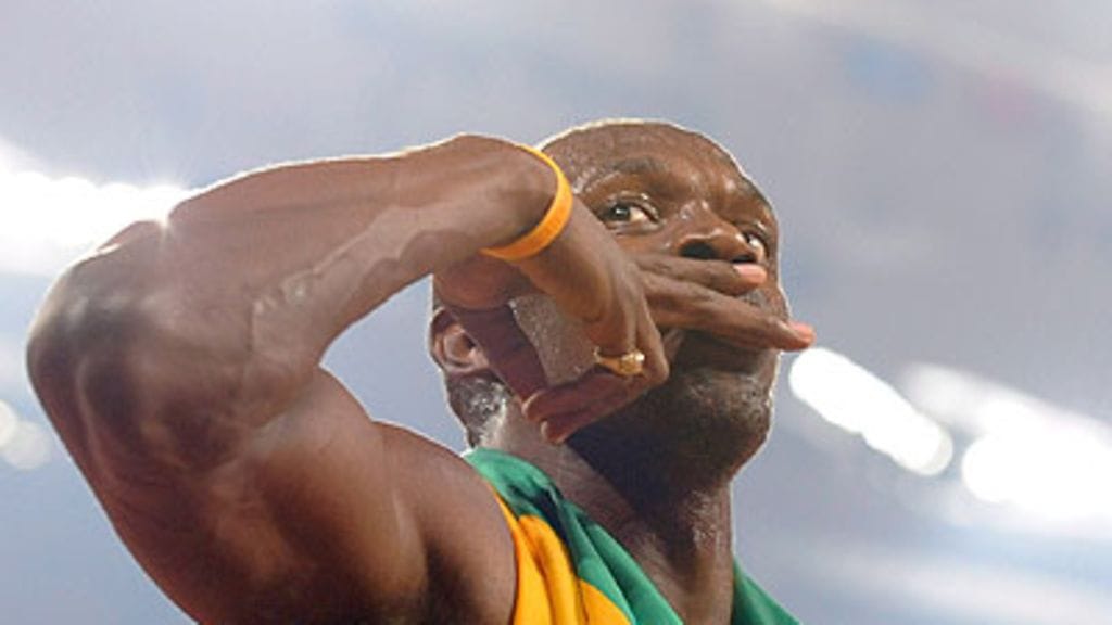 Usain Bolt. Kuva: Gero Breloer/EPA.