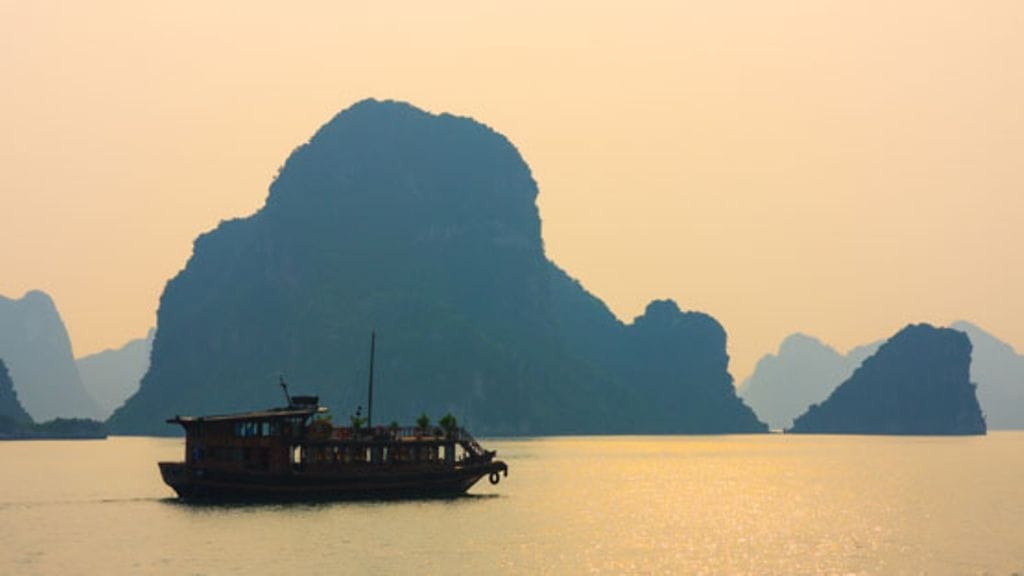 Halonginlahti Vietnamissa on ainutlaatuinen.