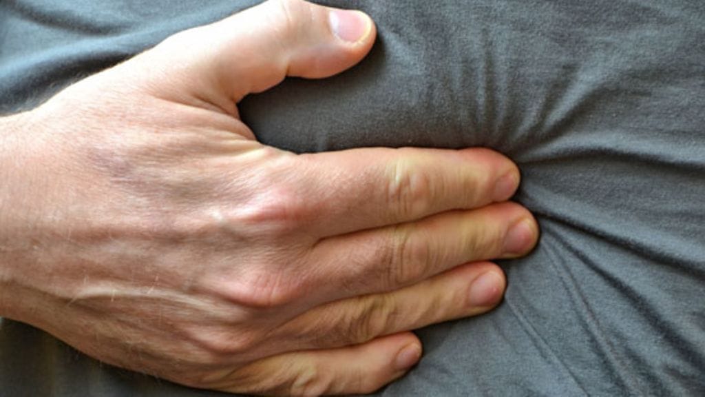 Vatsaoireet voivat olla kivuliaita. Kuvituskuva.